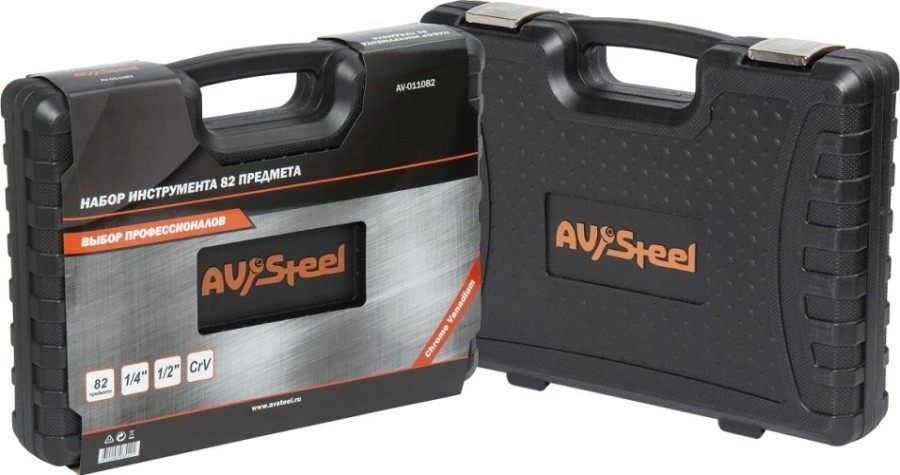 Набор инструментов AV Steel 82 предмета AV-011082 [AV-011082]