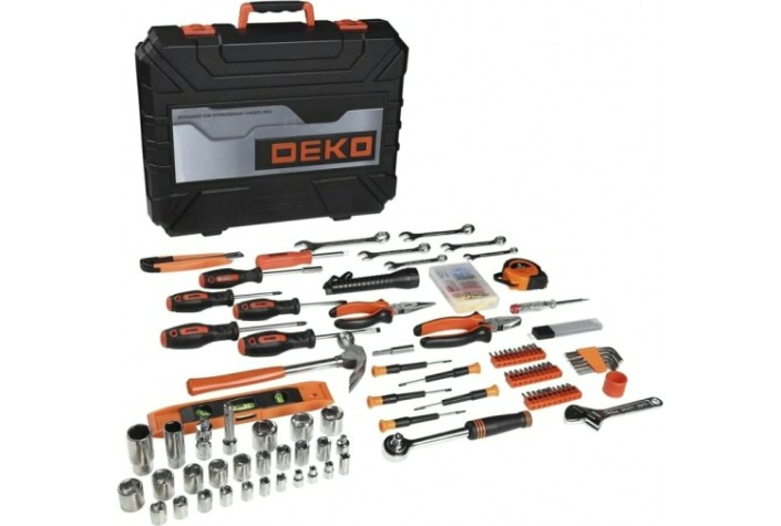 Набор инструментов DEKO 208 предметов DKMT208 [065-0222]