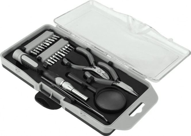 Набор инструментов DEKO BS25 универсальный для точных работ (25 предметов) [065-0506]