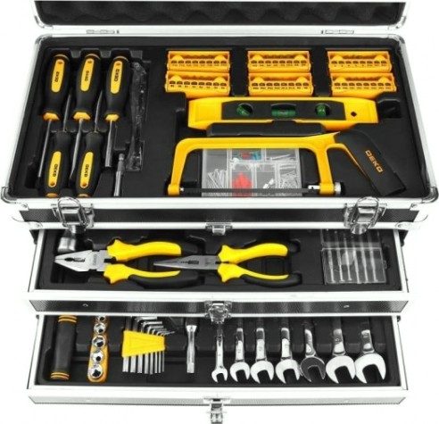 Набор инструментов DEKO DKMT240 premium 240 предметов в чемодане [065-0300]