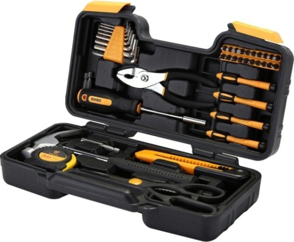 Набор инструментов DEKO DKMT41 для дома в чемодане (41 предмет) [065-0750]