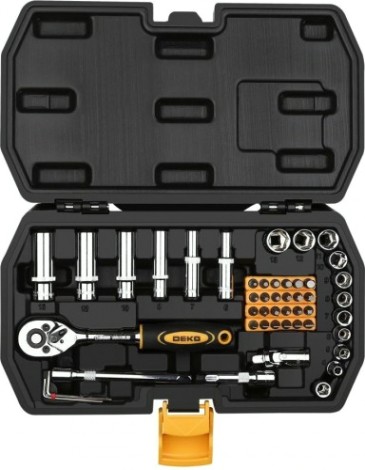 Набор инструментов DEKO DKMT49 для автомобиля в чемодане (49 предметов) [065-0774]