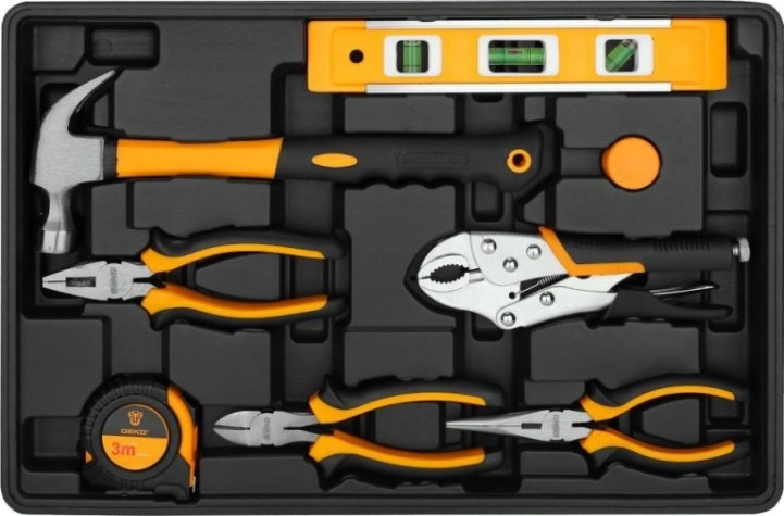 Набор инструментов DEKO DKMT95 профессиональный для дома и авто в чемодане premiu [065-0738]