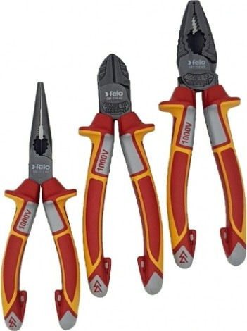 Набор инструментов для электромонтажа FELO 41391104 1000 V, 11 предметов Набор инструментов для электромонтажа FELO 41391104 1000 V, 11 предметов
