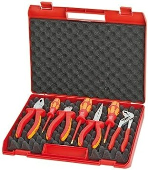 Набор инструментов для электромонтажа KNIPEX 002115 1000 V, 7 предметов [KN-002115]