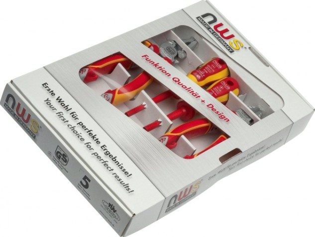 Набор инструментов для электромонтажа NWS 786 1000 V, 4 предмета Набор инструментов для электромонтажа NWS 786 1000 V, 4 предмета