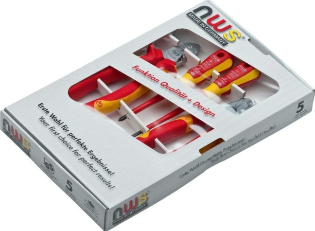 Набор инструментов для электромонтажа NWS 787 1000 V, 4 предмета Набор инструментов для электромонтажа NWS 787 1000 V, 4 предмета