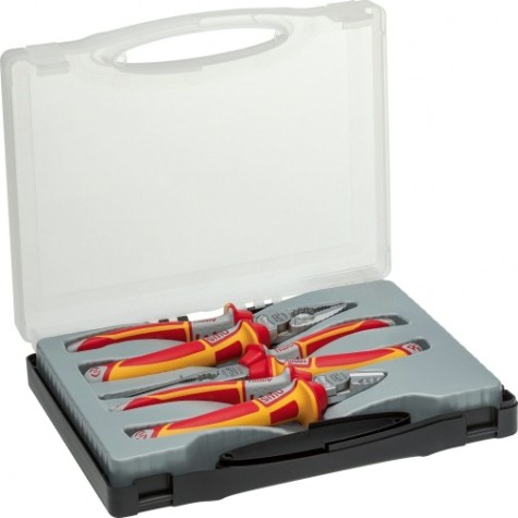 Набор инструментов для электромонтажа NWS 841-3 1000 V, 3 предмета Набор инструментов для электромонтажа NWS 841-3 1000 V, 3 предмета