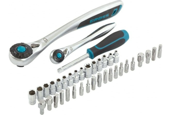 Набор инструментов GROSS 101 предмет 1/4", 1/2" 14151 [14151]
