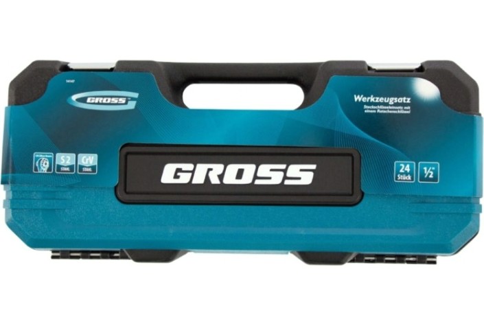Набор инструментов GROSS 24 предмета 1/2" 14147 [14147]
