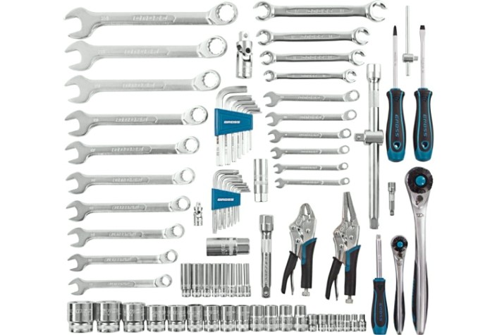 Набор инструментов GROSS 78 предметов 1/4", 1/2" 14148 [14148]