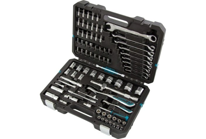 Набор инструментов GROSS 82 предмета 1/4", 1/2" 14149 [14149]