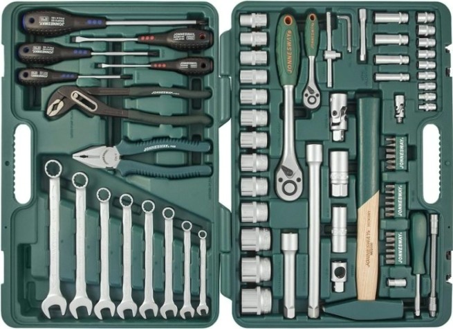 Набор инструментов JONNESWAY 77 предметов S04H52477S [047567]