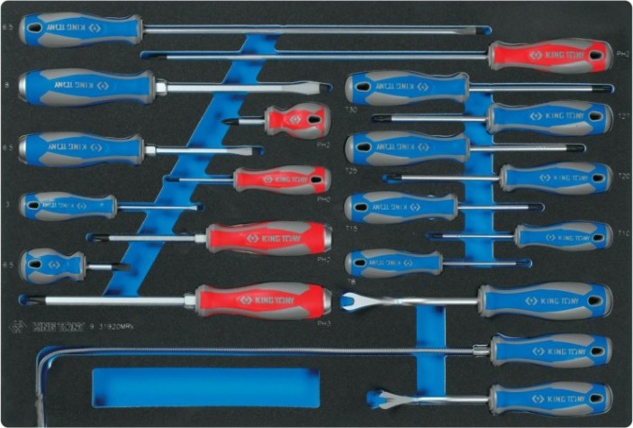 Набор инструментов KING TONY 20 предметов ложемент 9-31920MRV [9-31920MRV]