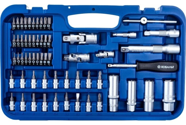 Набор инструментов Кобальт 108 предметов 910645-108 [910645-108]