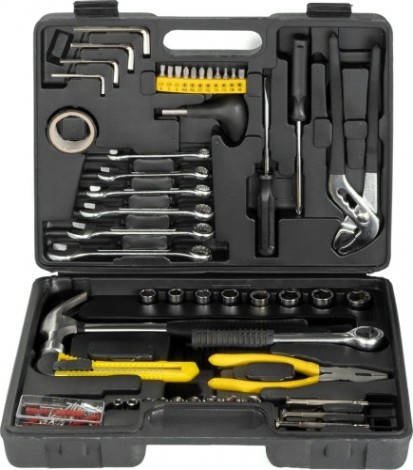 Набор инструментов Kolner KTS 51 предмет, пластиковый кейс [кн51ктс]