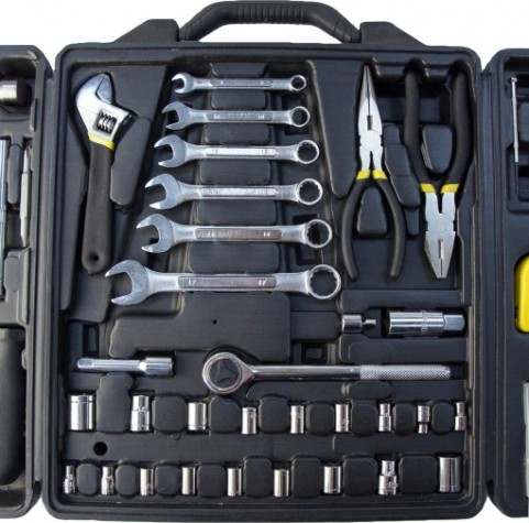 Набор инструментов Kolner KTS 59 предметов, пластиковый кейс [кн59ктс]
