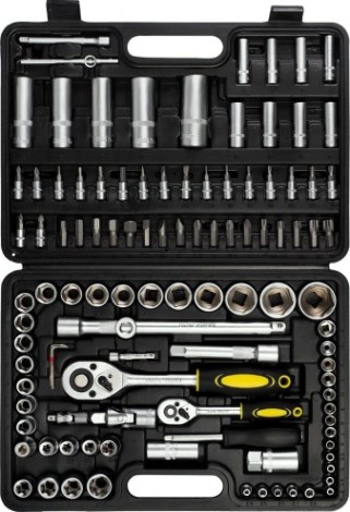 Набор инструментов Kolner KTS107 предметов, пластиковый кейс [кн107ктс]