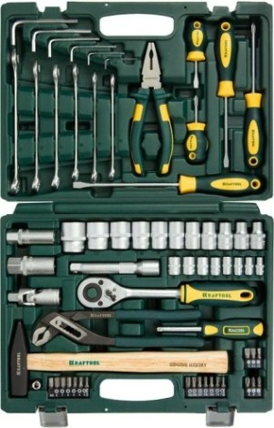 Набор инструментов KRAFTOOL "ЕХPERT" 66 предметов 27976-H66 [27976-H66]