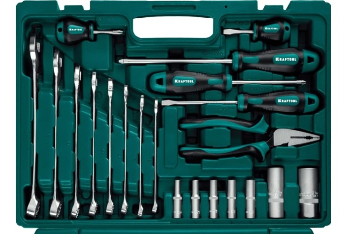 Набор инструментов KRAFTOOL EXTREM-76 универсальный, 76 пред. [27889-H76]