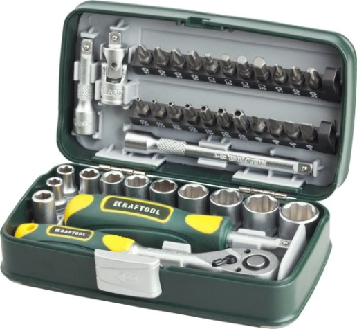 Набор инструментов KRAFTOOL "INDUSTRIE" 38 предметов 27970-H38 [27970-H38]