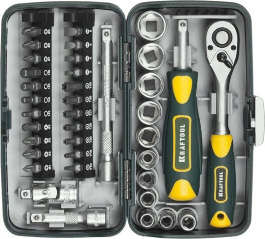 Набор инструментов KRAFTOOL "INDUSTRIE" 38 предметов 27970-H38 [27970-H38]