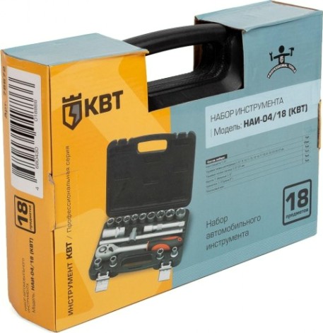 Набор инструментов КВТ НАИ-04/18 [78672]