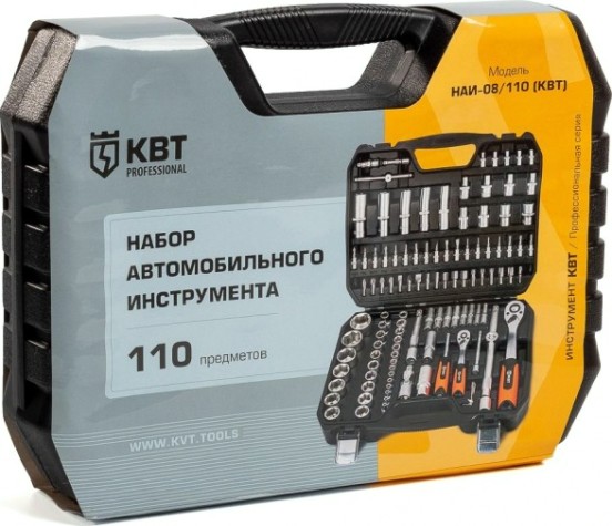 Набор инструментов КВТ НАИ-08/110 [82135]