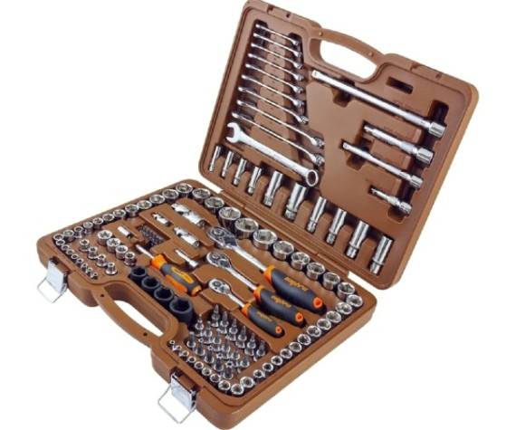 Набор инструментов OMBRA 911120 1/4", 3/8", 1/2"DR, 120 предметов [055545]