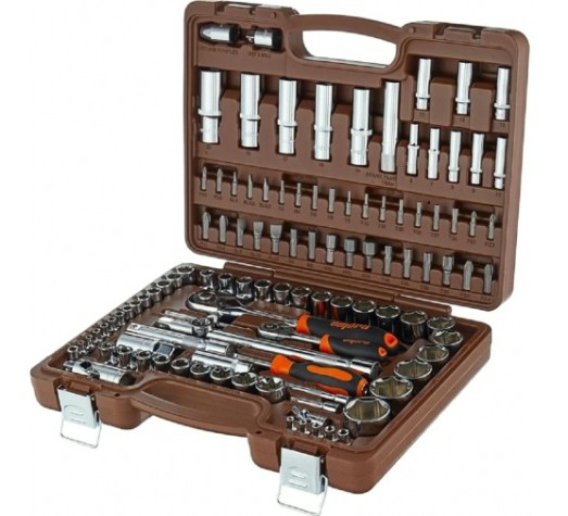 Набор инструментов OMBRA OMT108S 1/4", 3/8", и 1/2"DR, 108 предметов [055322]