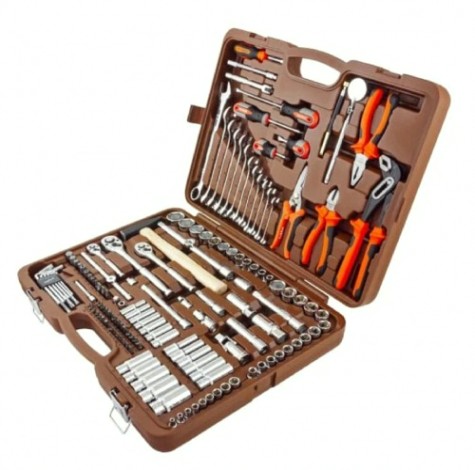 Набор инструментов OMBRA OMT150S 1/4", 3/8" и 1/2"DR, 150 предметов [055370]