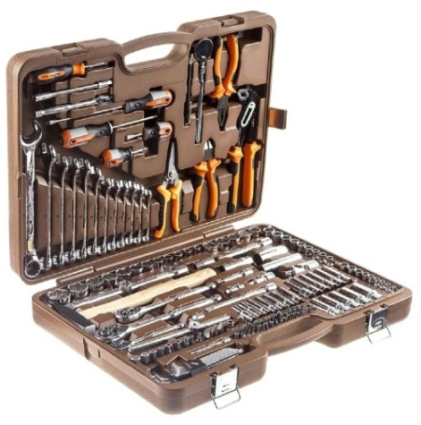 Набор инструментов OMBRA OMT150S 1/4", 3/8" и 1/2"DR, 150 предметов [055370]