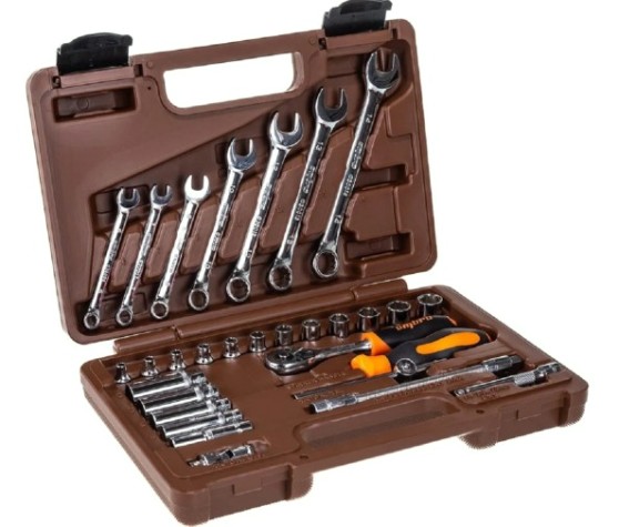 Набор инструментов OMBRA OMT30S 1/4"DR, 30 предметов