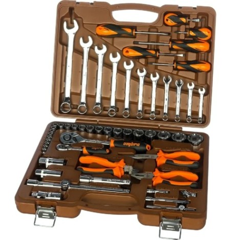 Набор инструментов OMBRA OMT55S 1/4", 1/2"DR, 55 предметов Набор инструментов OMBRA OMT55S 1/4", 1/2"DR, 55 предметов