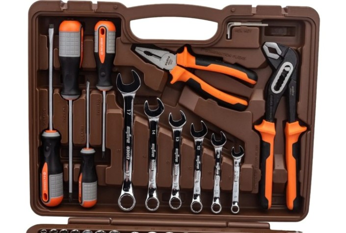 Набор инструментов OMBRA OMT75S 1/4", 1/2"DR, 75 предметов