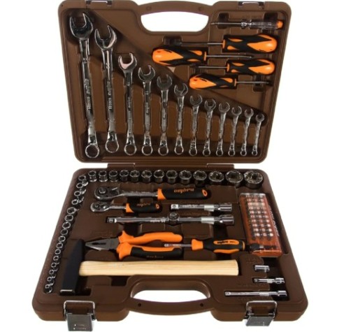 Набор инструментов OMBRA OMT88S 1/4", 1/2"DR, 88 предметов