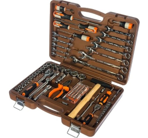 Набор инструментов OMBRA OMT93S 1/4", 1/2"DR, 93 предмета [055461]