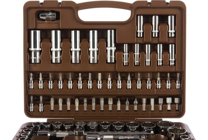 Набор инструментов OMBRA OMT94S 1/4", 1/2"DR, 94 предмета [055016]