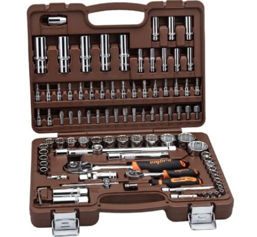 Набор инструментов OMBRA OMT94S12 1/4", 1/2"DR, с торцевыми 12-гранными головками, [055378]