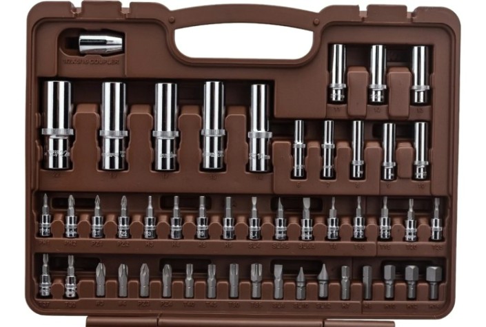 Набор инструментов OMBRA OMT94S12 1/4", 1/2"DR, с торцевыми 12-гранными головками, [055378]