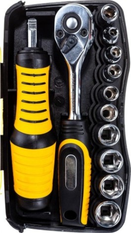 Набор инструментов STAYER Compact 39 pro универсальный 39 предм. [25135-H39]