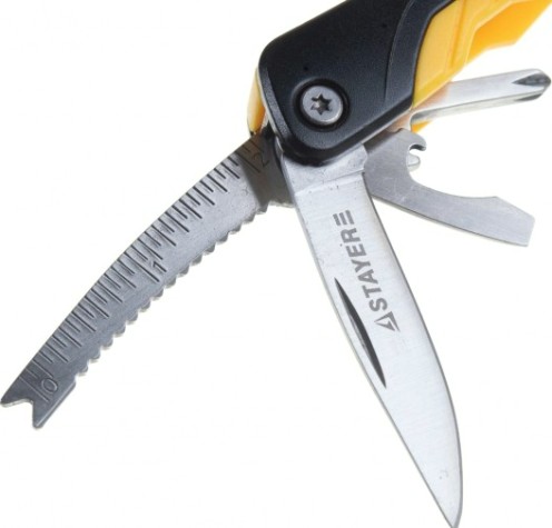 Набор инструментов STAYER PROFESSIONAL многофункциональный облегченная рукоятка, с битами [22850_z01]