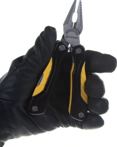 Набор инструментов STAYER PROFESSIONAL многофункциональный облегченная рукоятка, с битами [22850_z01]