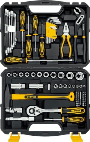 Набор инструментов STAYER UNIVERSAL 83 предмета, универсальный [27710-H83]