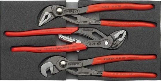 Набор инструментов в лотке KNIPEX 002001V03 3 предмета [KN-002001V03]