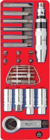 Набор инструментов в лотке МАСТАК 5-19424 24 предмета