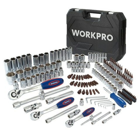 Набор инструментов WORKPRO WP202545 1/4"+3/8"+1/2" 172 шт. Набор инструментов WORKPRO WP202545 1/4"+3/8"+1/2" 172 шт.