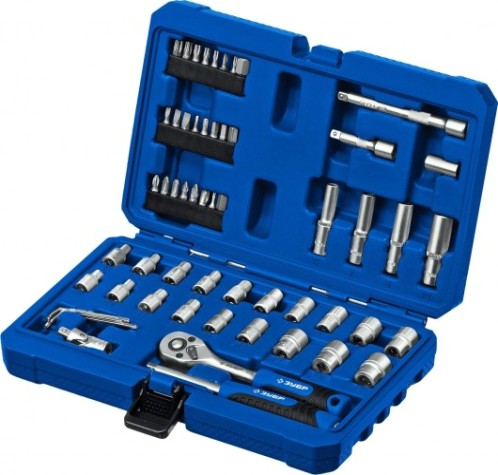 Набор инструментов ЗУБР А-57 предметов, универсальный [27671-H57]