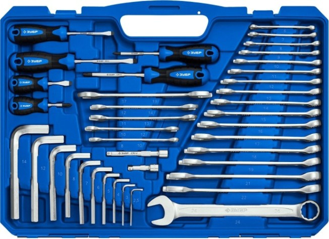 Набор инструментов ЗУБР Универсал-142 предмета [27670-H142]