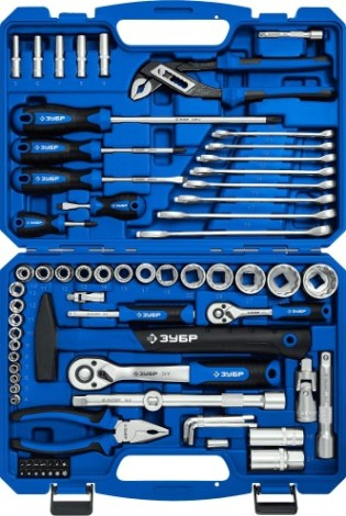 Набор инструментов ЗУБР Универсал-76 предметов [27670-H76]